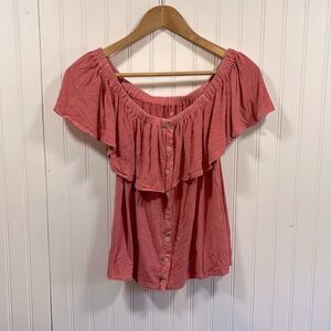 American Eagle off the shoulder blouse